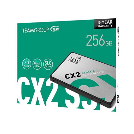هارد SSD لپ تاپ 256 گیگابایت تیم گروپ Sata 2.5Inch CX2